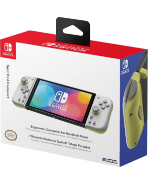 HORI Split Pad Compact – Grey/Yellow